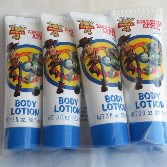 Disney Kids Lotion Apple Scent Toy Story -Lot of 4 - Picture 1 of 8